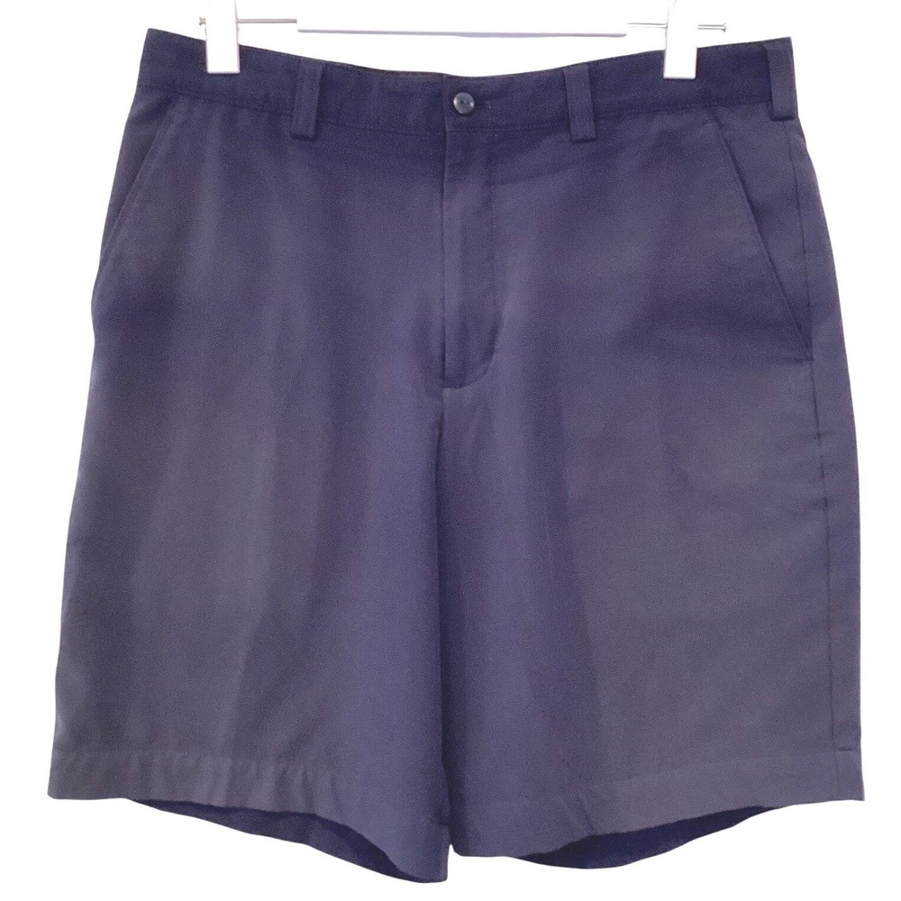 Cutter & Buck Mens Shorts DryTec Performance Golf Navy Blue Stretch - 32